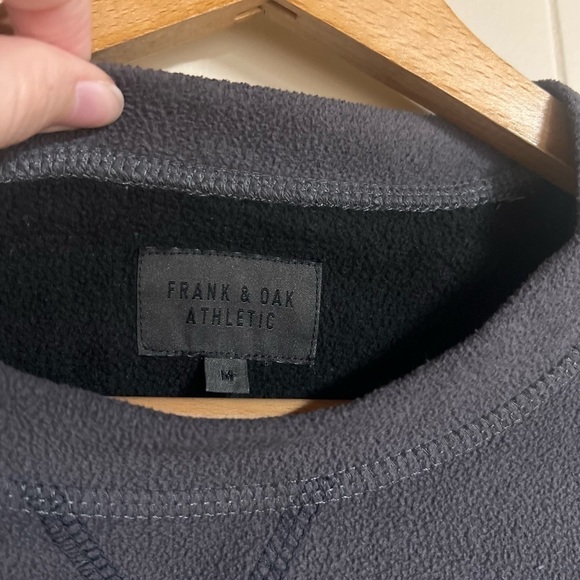 Frank‎ & Oak athletic fleece long sleeve top - Picture 3 of 5